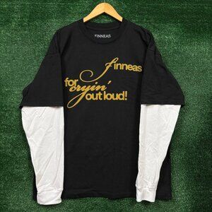 Finneas For Cryin Out Loud Album LS Layered Shirt Size Extra Large